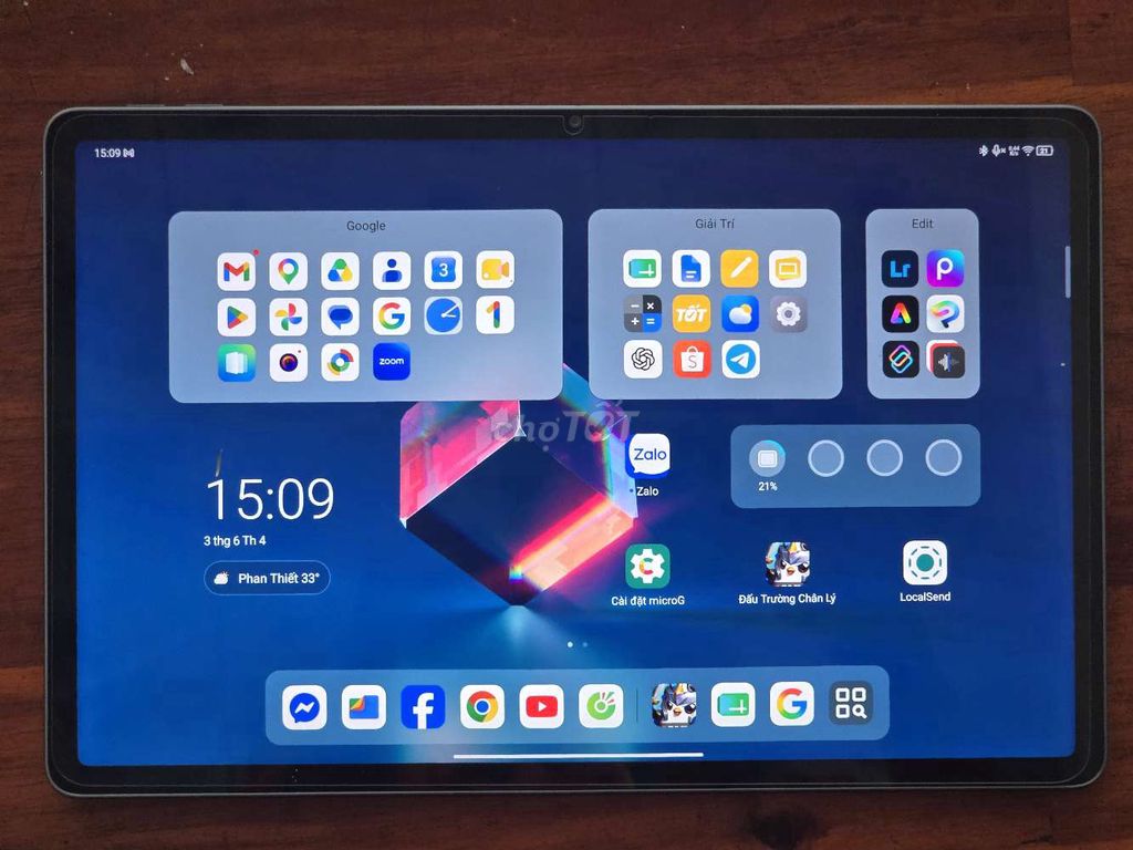 Lenovo Pad GT Pro Snapdragon 8 Gen 3 Xám. Mua bán Máy tính bảng tại Thành phố Phan Thiết Bình Thuận được đăng bởi Thành Đạt hình 1