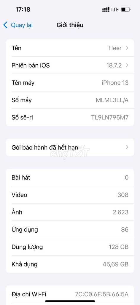 bán IP 13 quốc tế (vỡ kính lưng). Mua bán Điện thoại tại Quận Đống Đa Hà Nội được đăng bởi Ducanh Le hình 1