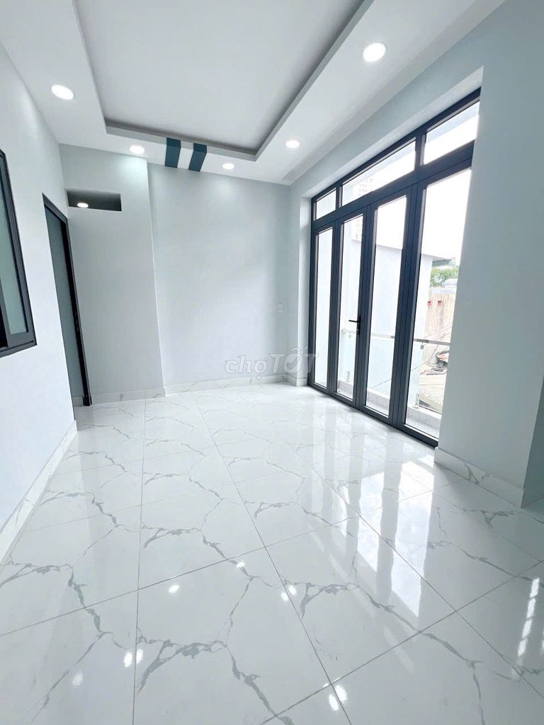 Bán Nhà mới đẹp 62m2  đất Âu Dương Lân P3 Q8 (4pn,4wc)