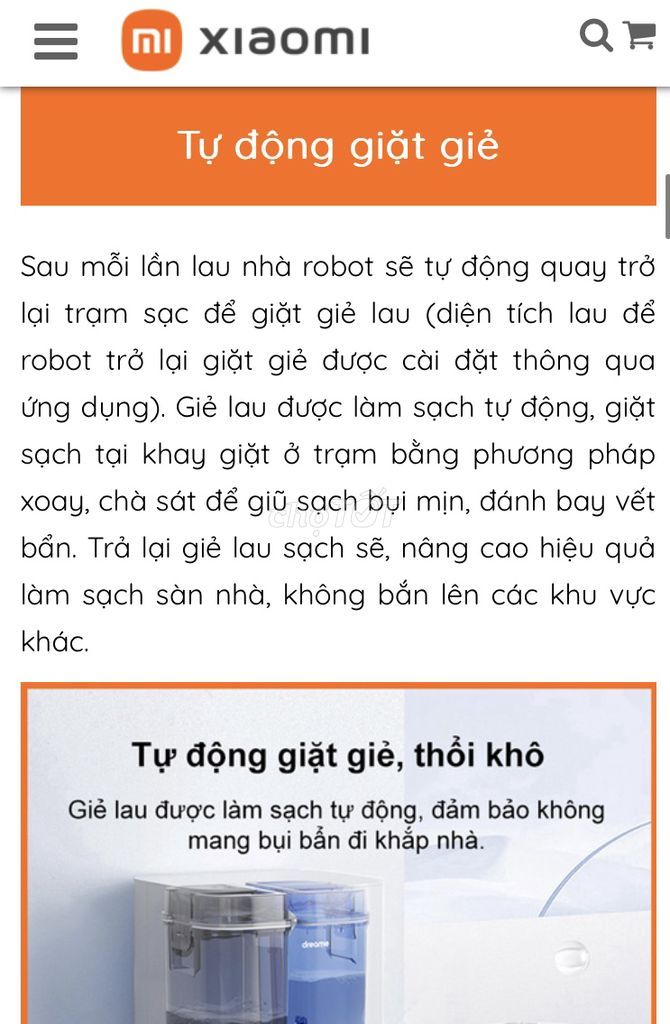Bán robot lau nhà Xiaomi Dreame L10 Prime Quốc Tế