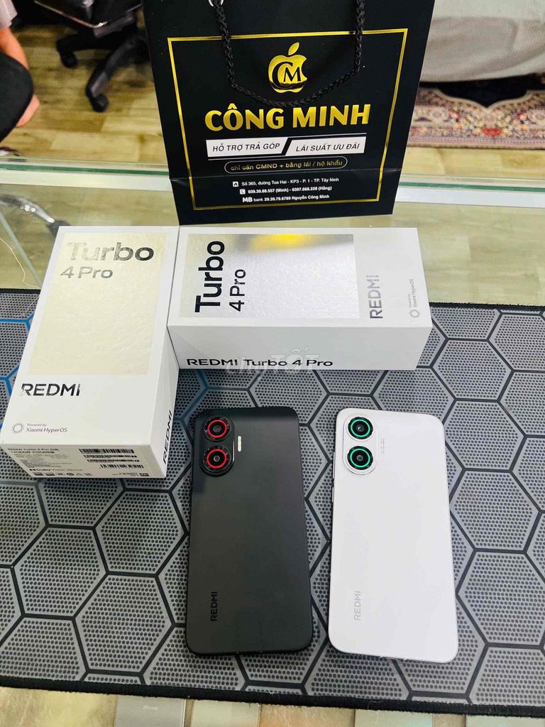 Redmi Turbi 4 Pro Bản 16GB/256GB. Mua bán Điện thoại tại Thành phố Tây Ninh Tây Ninh được đăng bởi Công Minh Mobile hình 1