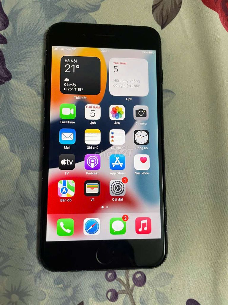 iPhone 7 Plus quốc tế VN 128gb pin 100% màn rin ạ. Mua bán Điện thoại tại Thành phố Mỹ Tho Tiền Giang được đăng bởi QUÍT ĐƯỜNG SIÊU NGỌT  hình 1