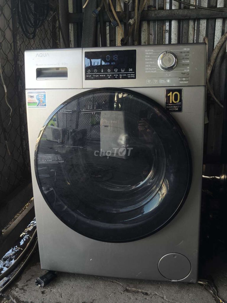 Máy giặt AQUA Inverter 9kg. Mua bán Máy giặt tại Thành phố Sóc Trăng Sóc Trăng được đăng bởi Trung Nghĩa hình 1