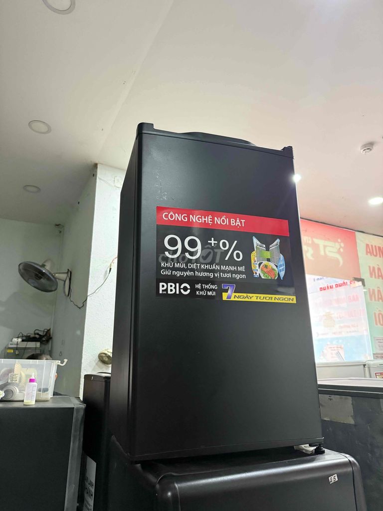 Tủ lạnh Electrolux 90l Đen đã sử dụng. Mua bán Tủ lạnh tại Quận 7 Tp Hồ Chí Minh được đăng bởi Điện Lạnh Giá Tốt hình 1