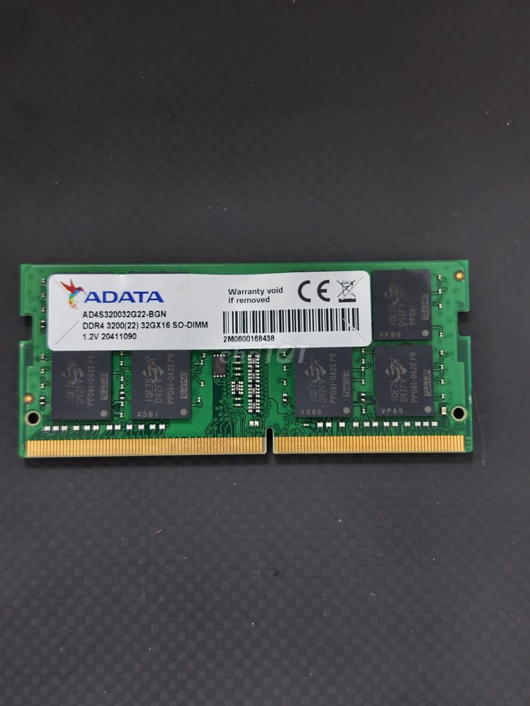 RAM DDR4 32GB 3200. Mua bán Linh kiện (RAM, Card...) tại Quận Phú Nhuận Tp Hồ Chí Minh được đăng bởi Nguyễn Võ Y Khoa hình 1
