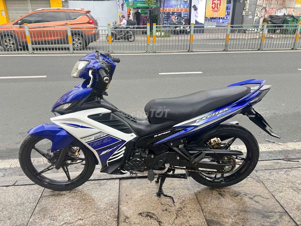 Yamaha Exciter 135 2014 Сине-белый 90%