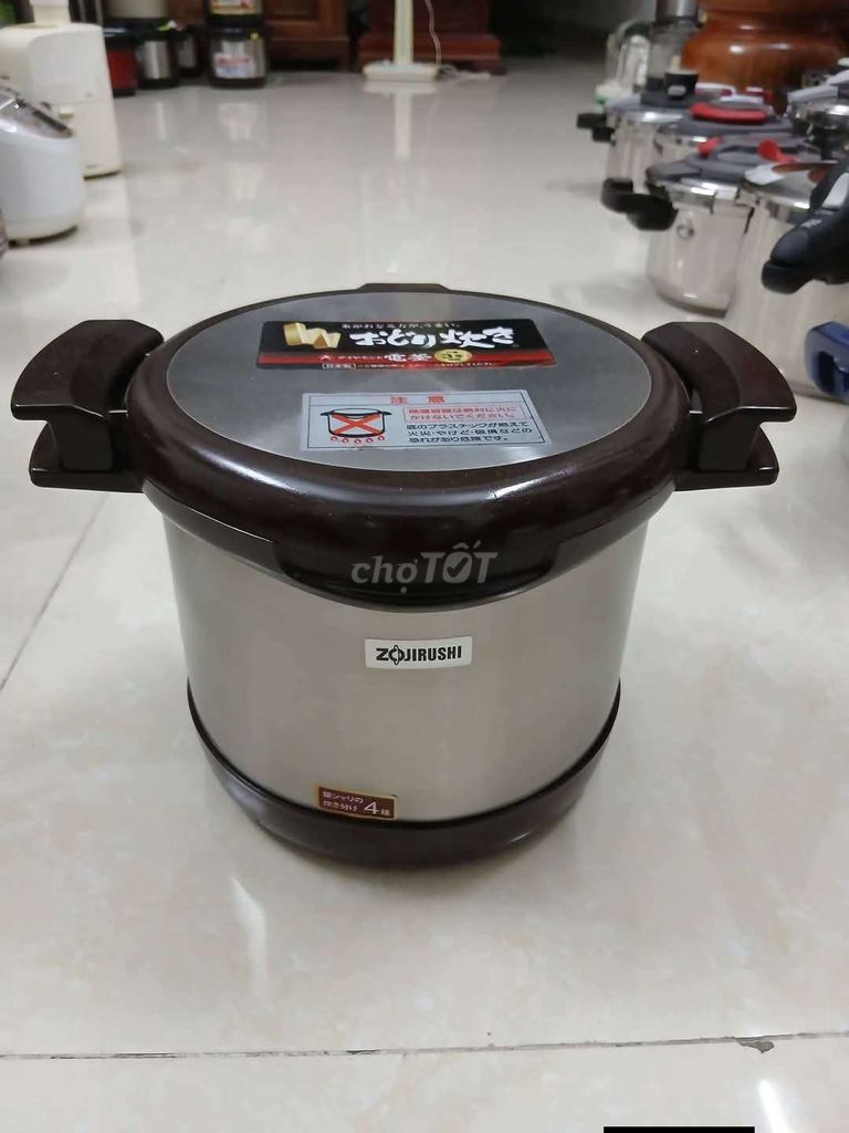 Nồi ủ nhiệt Zojirushi 3 lít Inox Nhật Bản. Mua bán Dụng cụ nhà bếp tại Thành phố Chí Linh Hải Dương được đăng bởi Tranthuy hình 1