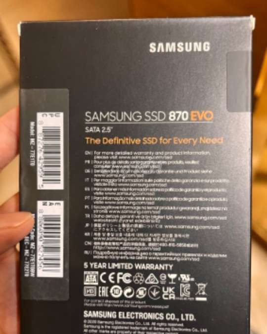 Ố Cứng SSD Samsung870 EVO 2.5 inch sata III