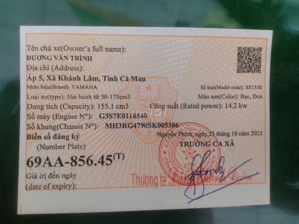Xe mới đi 200km. Mua bán Xe máy tại Huyện Dầu Tiếng Bình Dương được đăng bởi Dương Trình hình 3