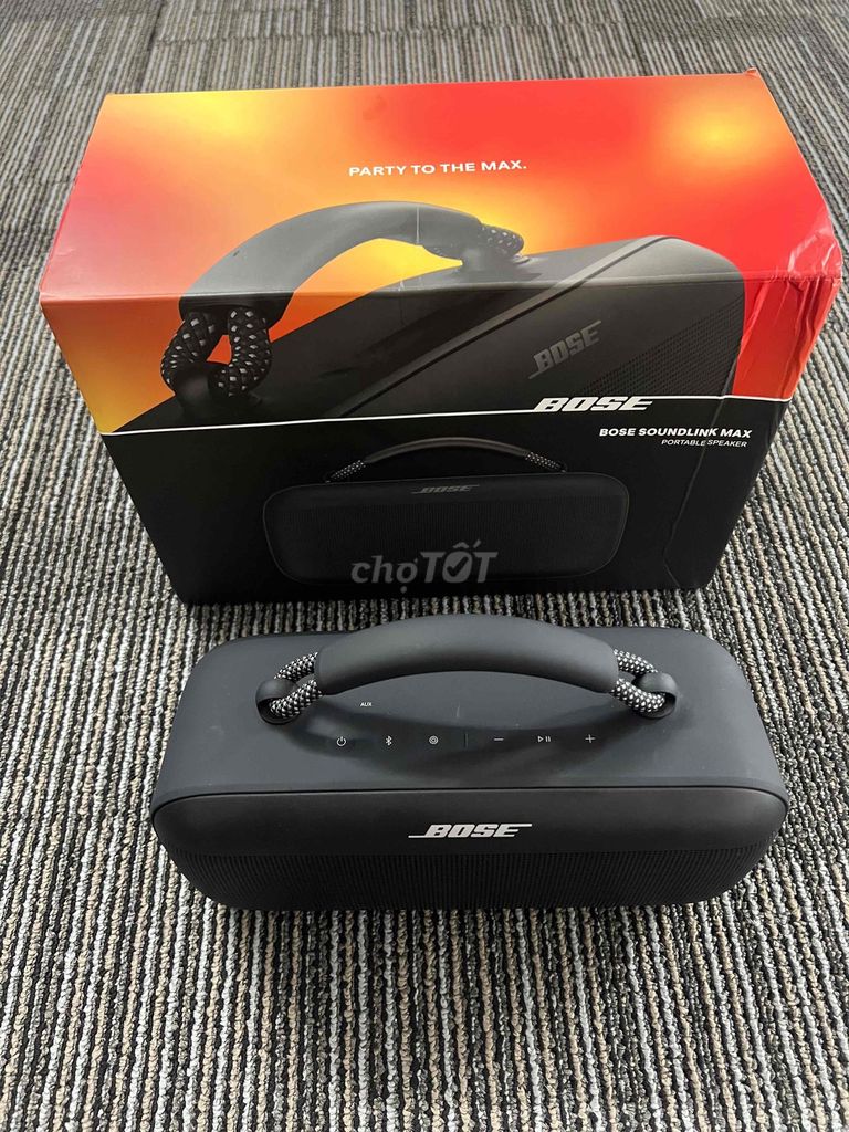 Loa Bluetooth BOSE SOUNDLINK MAX Đen Như mới. Mua bán Tivi, Âm thanh tại Thành phố Thủ Đức Tp Hồ Chí Minh được đăng bởi THIENLAM PC JAPAN hình 1