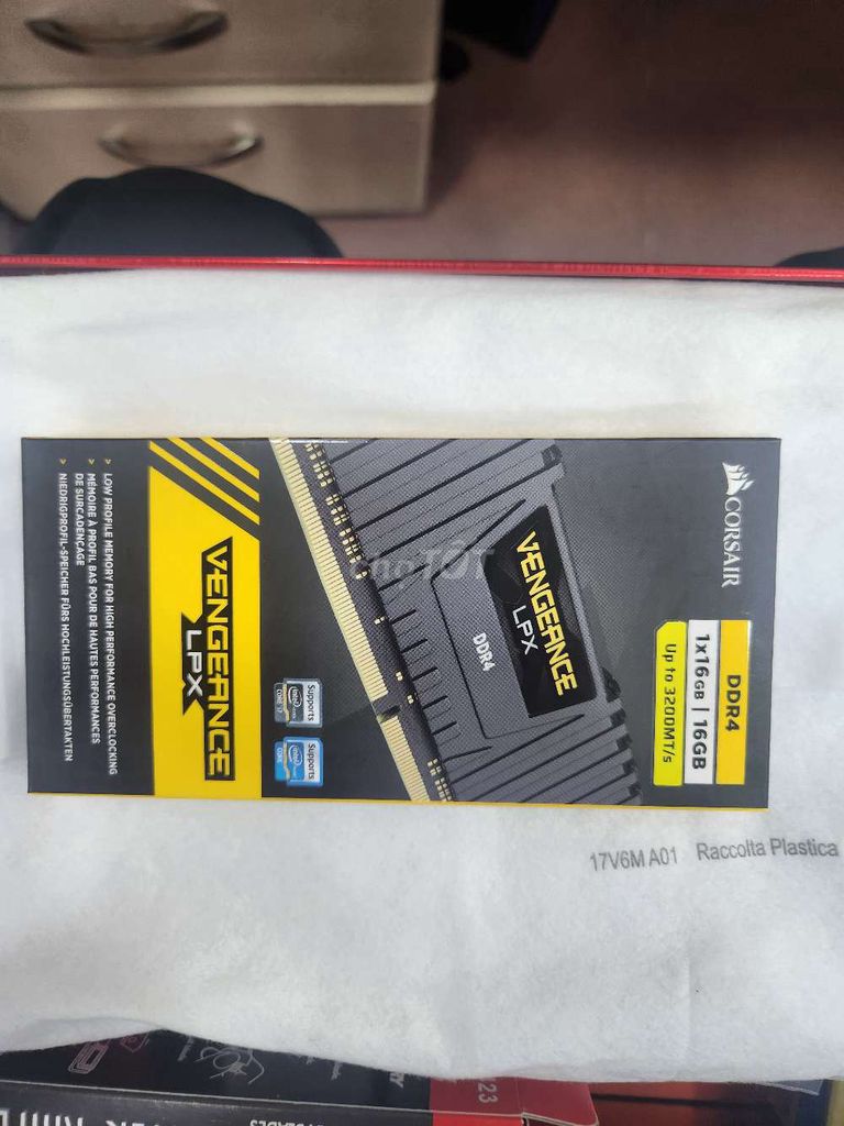 RAM Corsair Vengeance LPX DDR4 16GB. Mua bán Linh kiện (RAM, Card...) tại Thành phố Thủ Đức Tp Hồ Chí Minh được đăng bởi Nguyễn Anh Hòa hình 1
