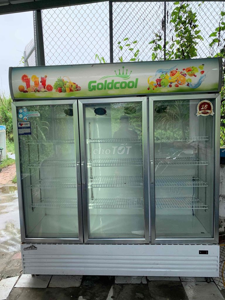 THANH LÍ TỦ MÁT GOLDCOOL 1500L sử dụng tốt