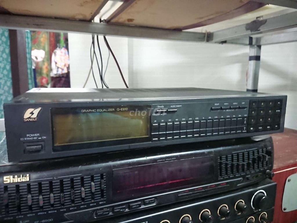 Lọc nhạc Sansui G-E910 Đen Đã sử dụng. Mua bán Tivi, Âm thanh tại Huyện Mỏ Cày Nam Bến Tre được đăng bởi Nguyễn Tính hình 1