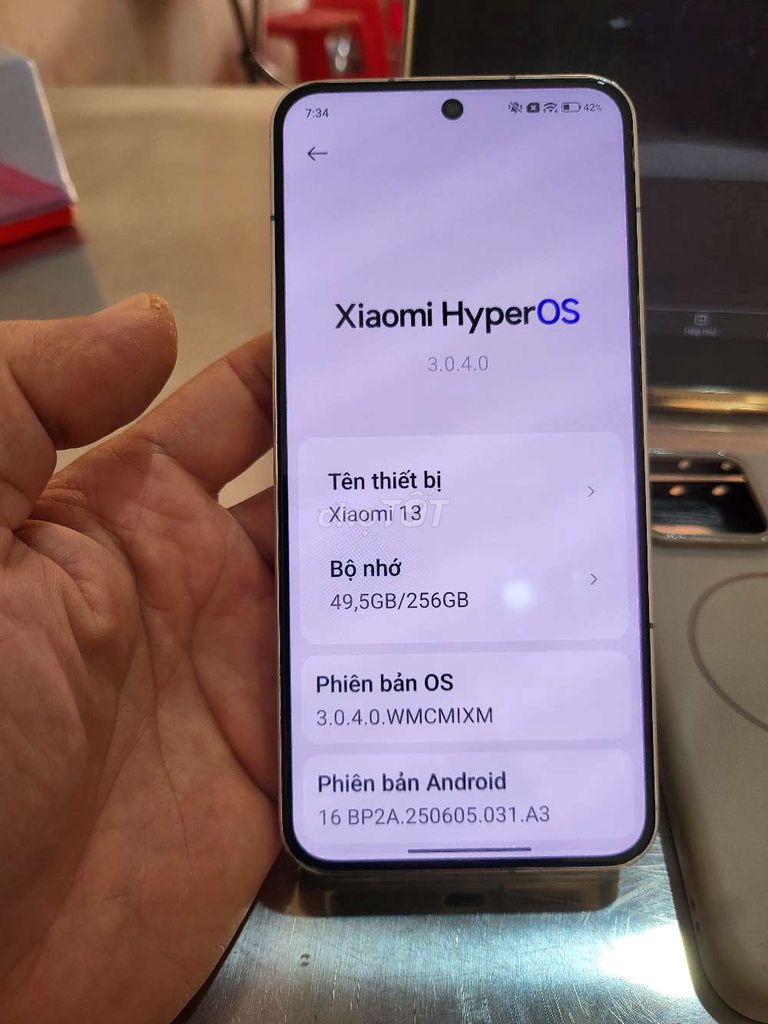 Xiaomi 13 256GB Xám. Mua bán Điện thoại tại Thị Xã Buôn Hồ Đắk Lắk được đăng bởi Phu hình 1