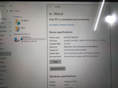 Surface Pro 6 (i7/8/512)