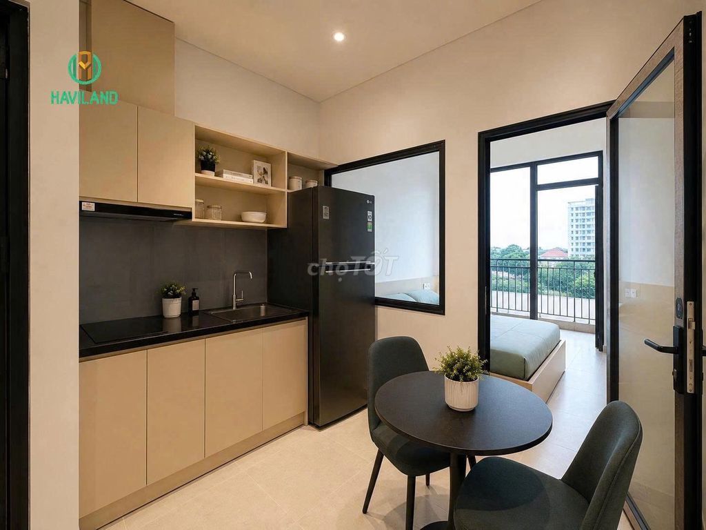 Căn hộ 1 phòng ngủ- đầy đủ nội thất - mỹ an gần bãi biển