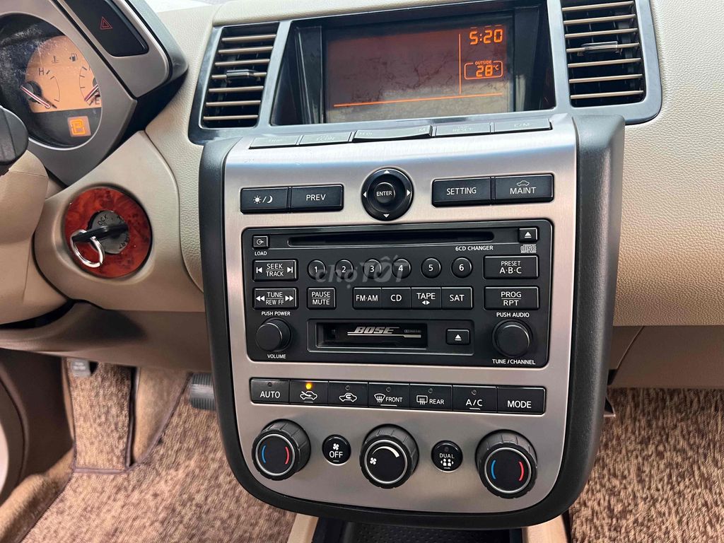 Nissan Murano 2005 -V6 3.0 4WD Full Option. Mua bán Ô tô tại Thành phố Thuận An Bình Dương được đăng bởi Hiếu Auto Nghĩa Phát hình 16