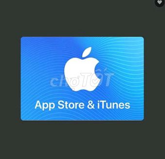 Thẻ quà tặng App Store khu vực Mỹ trị giá 10 đô la