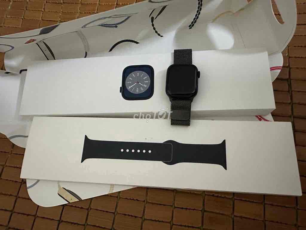 Apple Watch Series 8 Đen. Mua bán Thiết bị đeo thông minh tại Thành phố Huế Thừa Thiên Huế được đăng bởi Bin hình 1