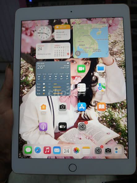 Apple iPad Gen 6 32GB Vàng hồng. Mua bán Máy tính bảng tại Quận Ninh Kiều Cần Thơ được đăng bởi Hội Đồ Điện Tử hình 1