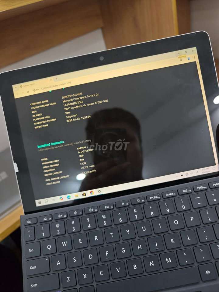 Microsoft Surface Go 10 inch 4GB/64GB. Mua bán Máy tính bảng tại Quận 7 Tp Hồ Chí Minh được đăng bởi Nữ Nhân  hình 1