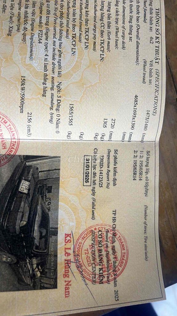 Honda Accord 1990 2.2 MT - 12345 km. Mua bán Ô tô tại Thành phố Vũng Tàu Bà Rịa - Vũng Tàu được đăng bởi Tan Vo Thanh hình 14