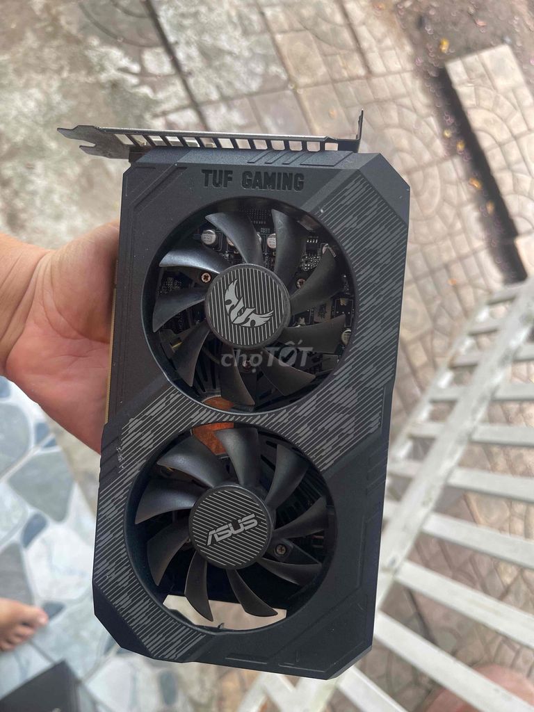 Card đồ họa Asus TUF 1660 6G Đen. Mua bán Linh kiện (RAM, Card...) tại Huyện Phong Điền Cần Thơ được đăng bởi Bán lẻ hình 1