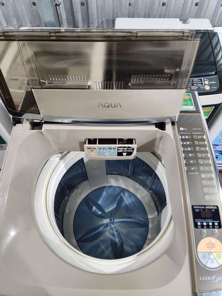 MG Aqua 12.5KG. Máy đẹp, zin, giặt vắt êm ru. Mua bán Máy giặt tại Thành phố Sóc Trăng Sóc Trăng được đăng bởi Điện Lạnh Hoàng Khải hình 6