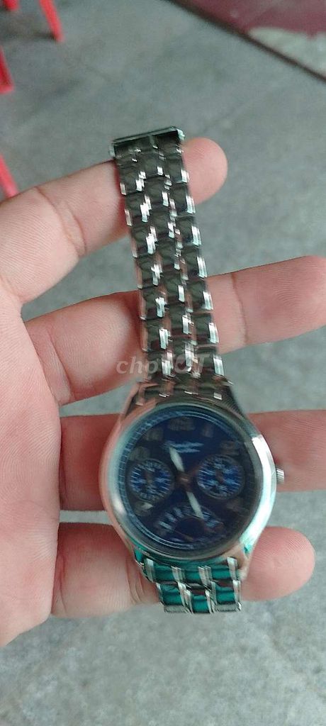 Đồng hồ Grand Jour Nam Inox Xanh. Mua bán Đồng hồ tại Huyện Hòa Thành Tây Ninh được đăng bởi Long Thien Long hình 1