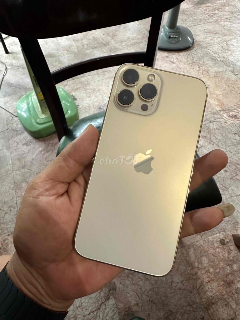 Apple iPhone 13 Pro Max 256GB Vàng 83%. Mua bán Điện thoại tại Quận Lê Chân Hải Phòng được đăng bởi Cồ Việt Coffee Mobile hình 1