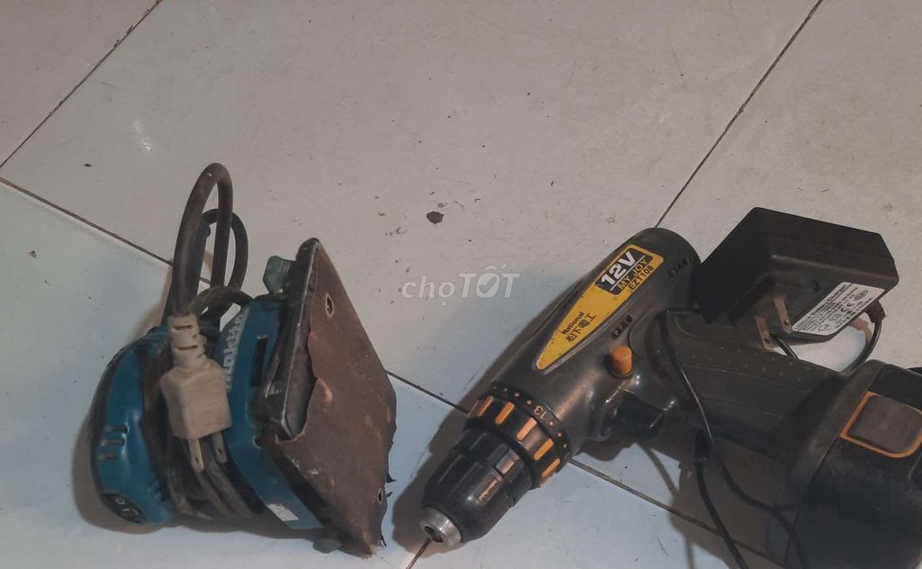 Máy khoan National EZ1108 12V và máy trà TL cả 2. Mua bán Đồ chuyên dụng, Giống nuôi trồng tại Thành phố Thủ Đức Tp Hồ Chí Minh được đăng bởi kimgiang hình 1