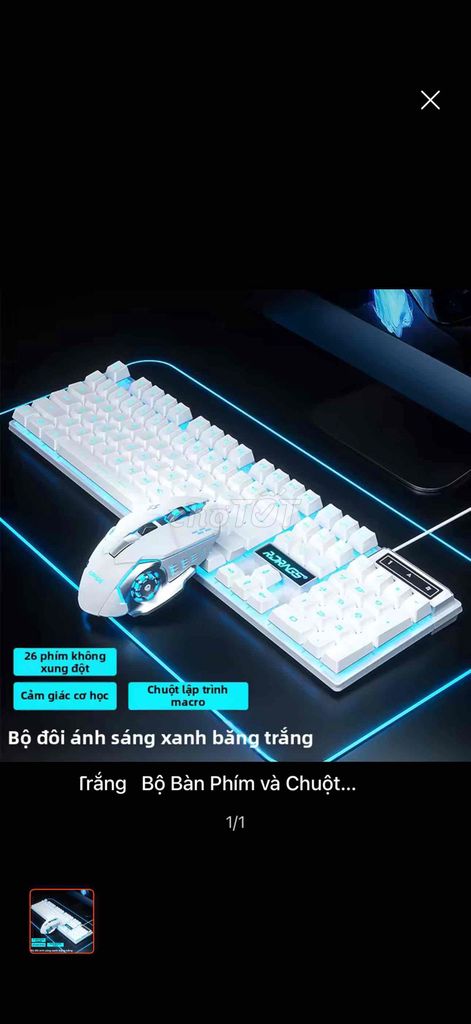 Bộ Bàn Phím và Chuột. Mua bán Phụ kiện (Màn hình, Chuột...) tại Huyện Tân Hiệp Kiên Giang được đăng bởi Phạm Lãi hình 1
