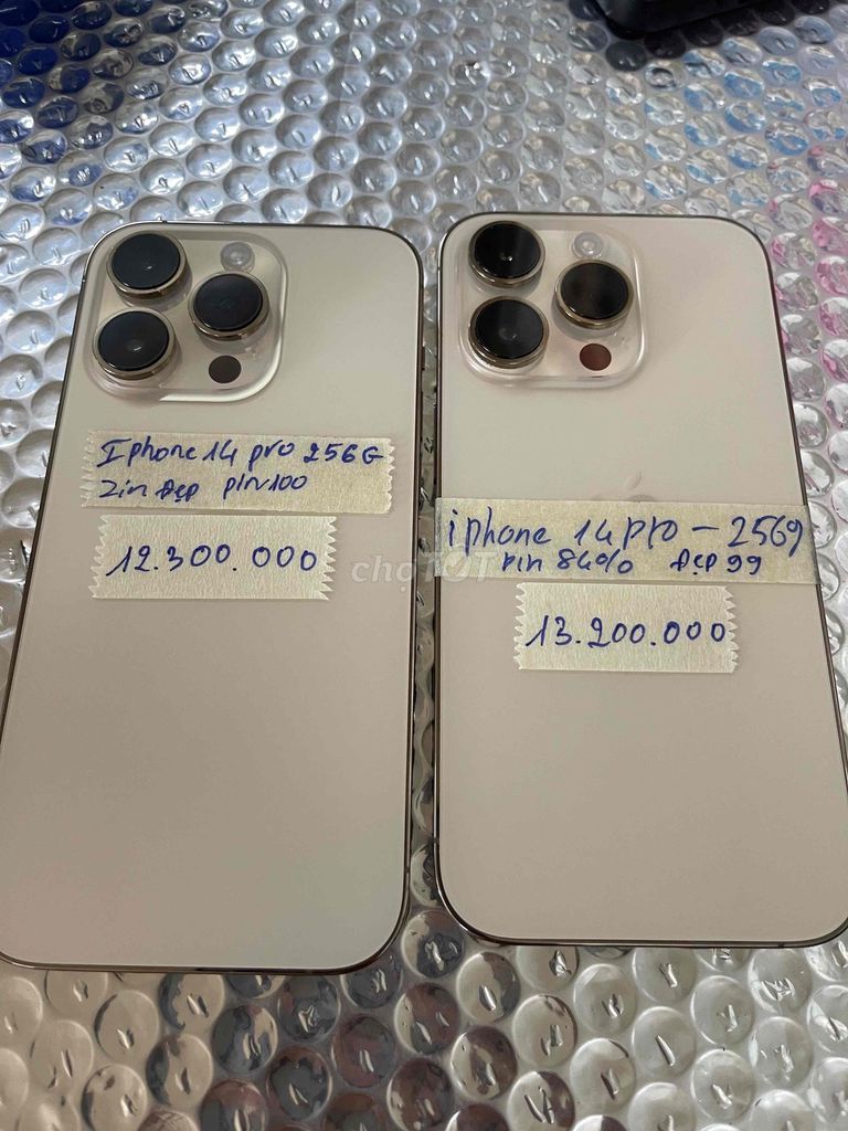 Iphone 14 Pro 256gb gold QT Zin áp xuất. Mua bán Điện thoại tại Quận Ninh Kiều Cần Thơ được đăng bởi Cầm Đồ Anh Quý hình 1