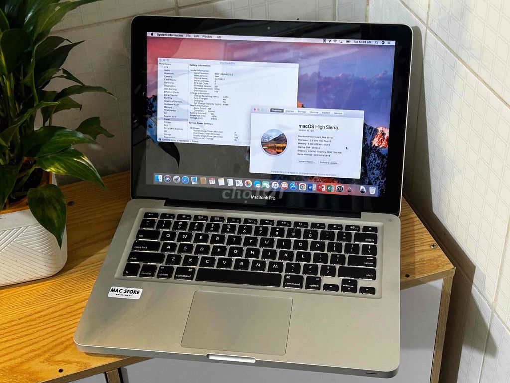 MacBook Pro 2012 máy đẹp 99% i5 Ram 8/128GB. Mua bán Laptop tại Huyện Giồng Trôm Bến Tre được đăng bởi Macbook xách tay giá rẻ hình 1