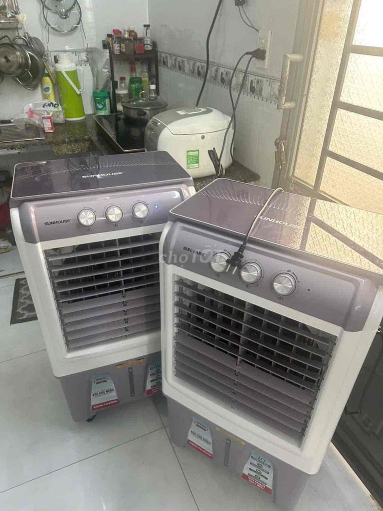Quạt điều hòa Sunhouse Xám trắng đã sử dụng. Mua bán Quạt tại Thị xã Bến Cát Bình Dương được đăng bởi Luyen Luyen hình 1