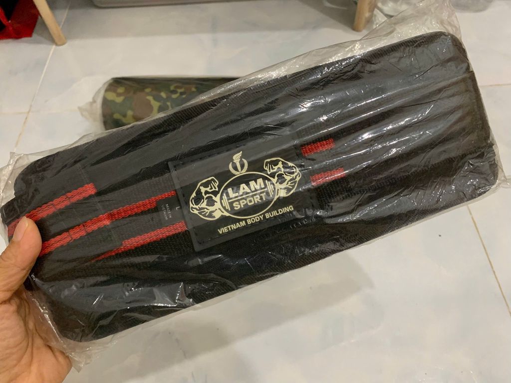 Thanh lý 1 đai lưng Lam Sport, 1 đai quấn cổ chân. Mua bán Đồ thể thao, Dã ngoại tại Quận Bình Thạnh Tp Hồ Chí Minh được đăng bởi Yêu đồ cũ hình 1