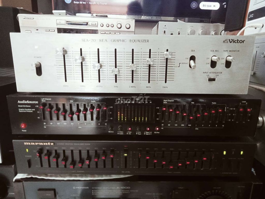 Lọc audio source, victor,sansui