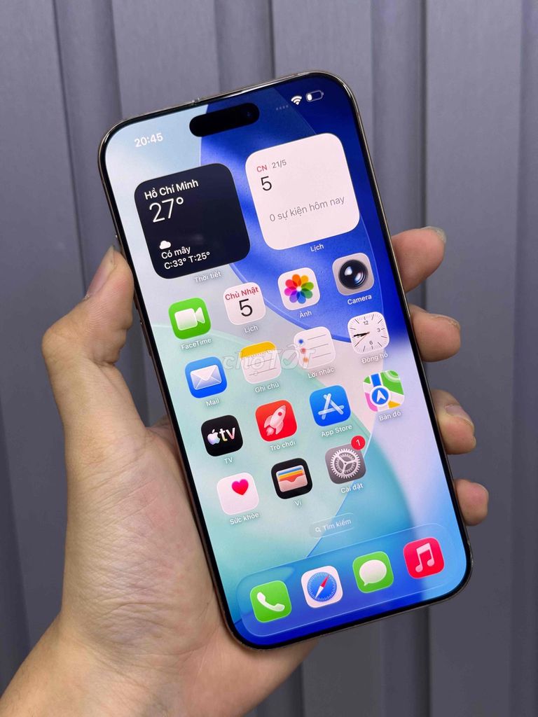 Thanh lí  iPhone 16 Promax 256GB mã VN sim vl 98%. Mua bán Điện thoại tại Quận Ninh Kiều Cần Thơ được đăng bởi Cường Thịnh store hình 1