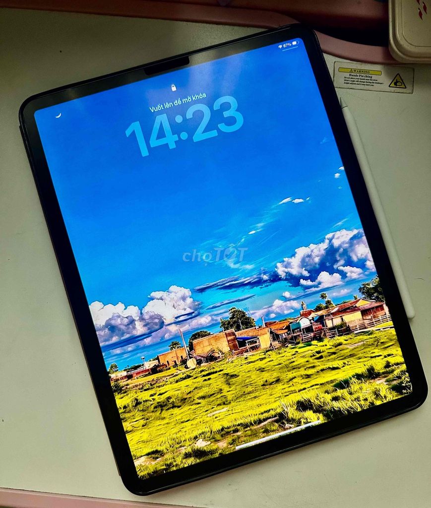 Thanh lý iPad Pro M1 12.9in 128G + Apple Pencil 2. Mua bán Máy tính bảng tại Quận Bình Thạnh Tp Hồ Chí Minh được đăng bởi Thuỳ Linh hình 1