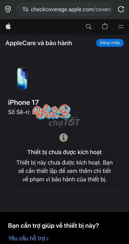 Apple iPhone 17 256GB Sage Mới. Mua bán Điện thoại tại Thị xã Phú Mỹ Bà Rịa - Vũng Tàu được đăng bởi Shark Store Phú Mỹ hình 1