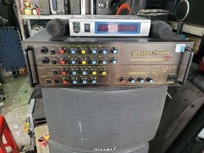 Amply bsston 999 loa paramax mic. Mua bán Tivi, Âm thanh tại Quận 7 Tp Hồ Chí Minh được đăng bởi Hoa binh Dientu