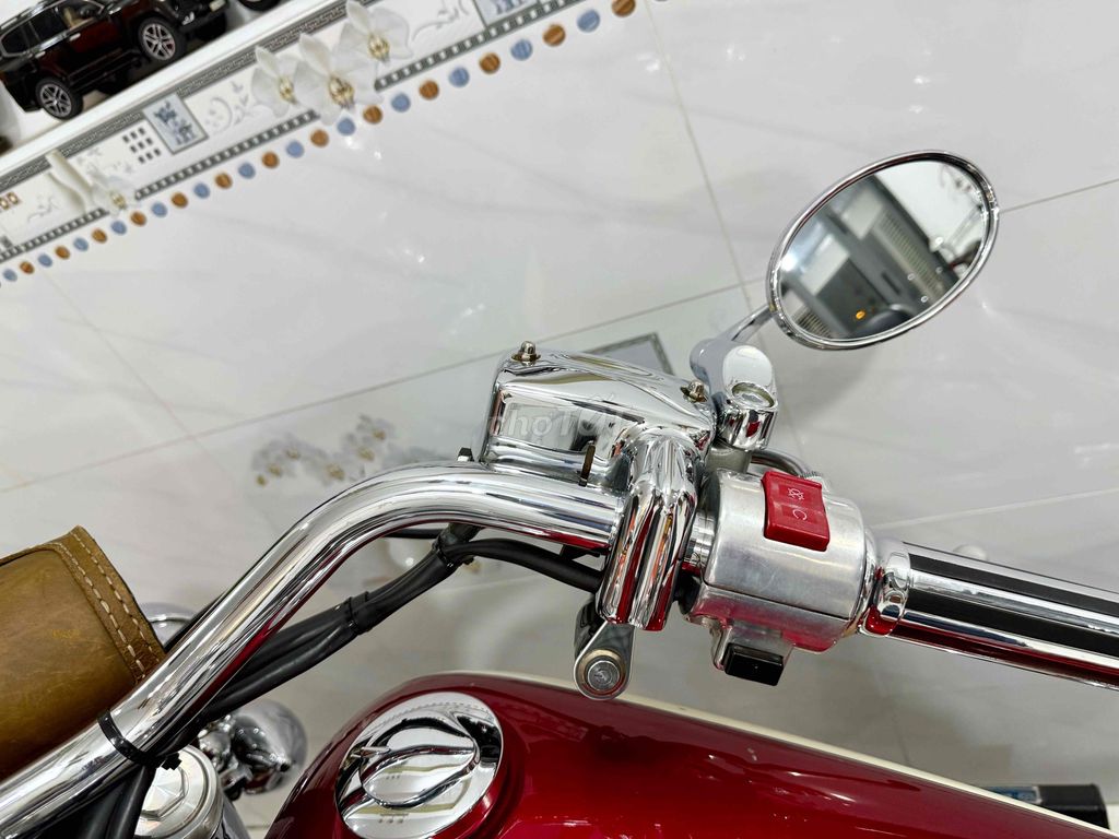 Honda Shadow Aero 750cc 2008 Đỏ kem. Mua bán Xe máy tại Huyện Bình Chánh Tp Hồ Chí Minh được đăng bởi Đặng Minh Khang hình 8