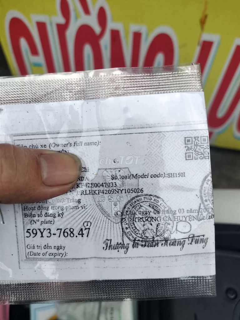 Xe SH 150 Giấy Trắng. Mua bán Xe máy tại Quận 11 Tp Hồ Chí Minh được đăng bởi Cửa Hàng Bảo Trâm hình 6