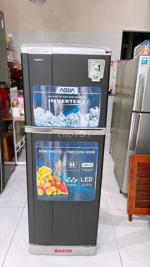 thanh lý tủ lạnh aqua 145l nguyên rin