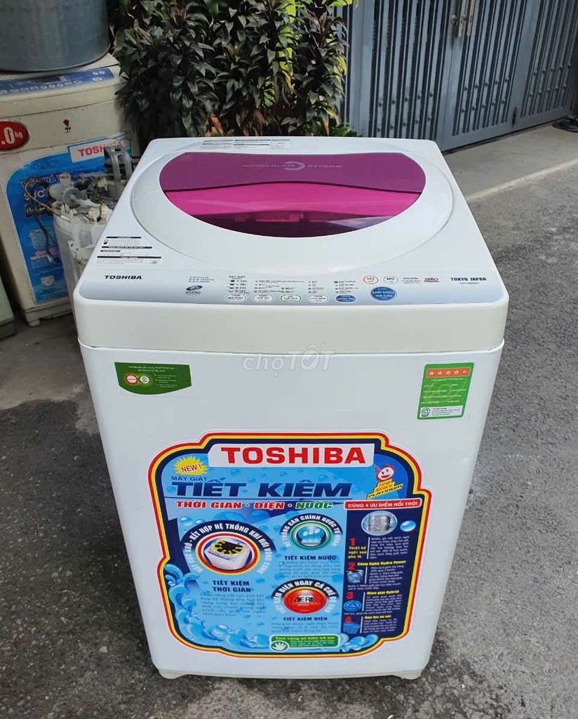 Thanh lý máy giặt Toshiba 7 kg chạy tốt, có BH