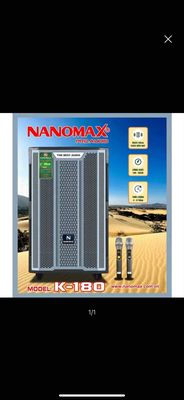 Loa kéo 4 tất NanomaxK180 công suất 820W bass mạnh