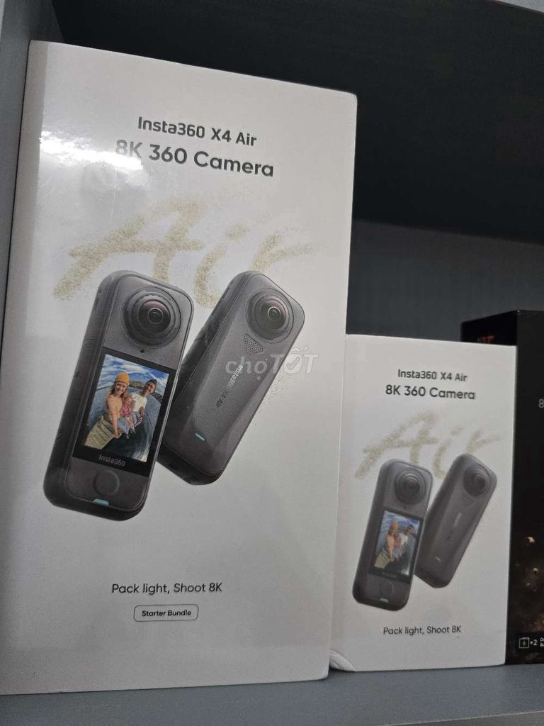 Máy quay Insta360 X4 Air 8K 360 độ. Mua bán Máy ảnh, Máy quay tại Quận Liên Chiểu Đà Nẵng được đăng bởi AT Camera Đà Nẵng hình 1
