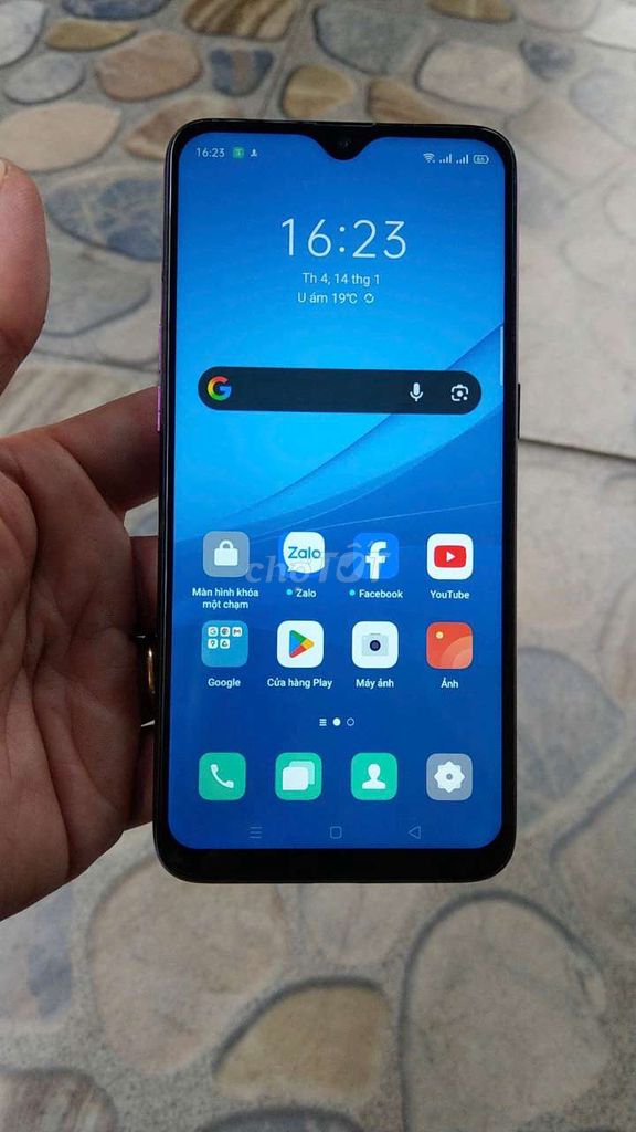 Oppo F9 chính hãng 2Sim Full Zin Đẹp Yutube Mượt. Mua bán Điện thoại tại Quận Gò Vấp Tp Hồ Chí Minh được đăng bởi TH Mobile GV  hình 1