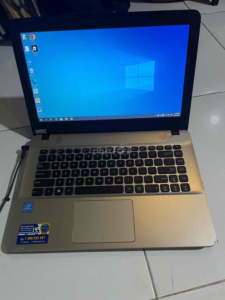 laptop ASUS x441NC petium N4200 4G/500G pin chai. Mua bán Laptop tại Quận Tân Phú Tp Hồ Chí Minh được đăng bởi Cầm đồ Anh Quốc  hình 1