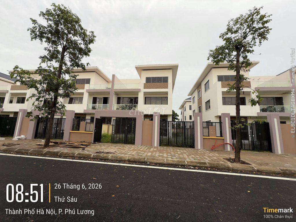 Cho thuê Biệt Thự KĐT Thanh Hà, diện tích sàn sử dụng gần 600m2